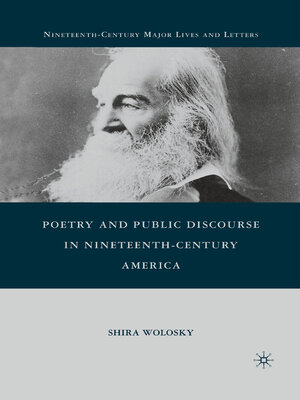 cover image of Poetry and Public Discourse in Nineteenth-Century America